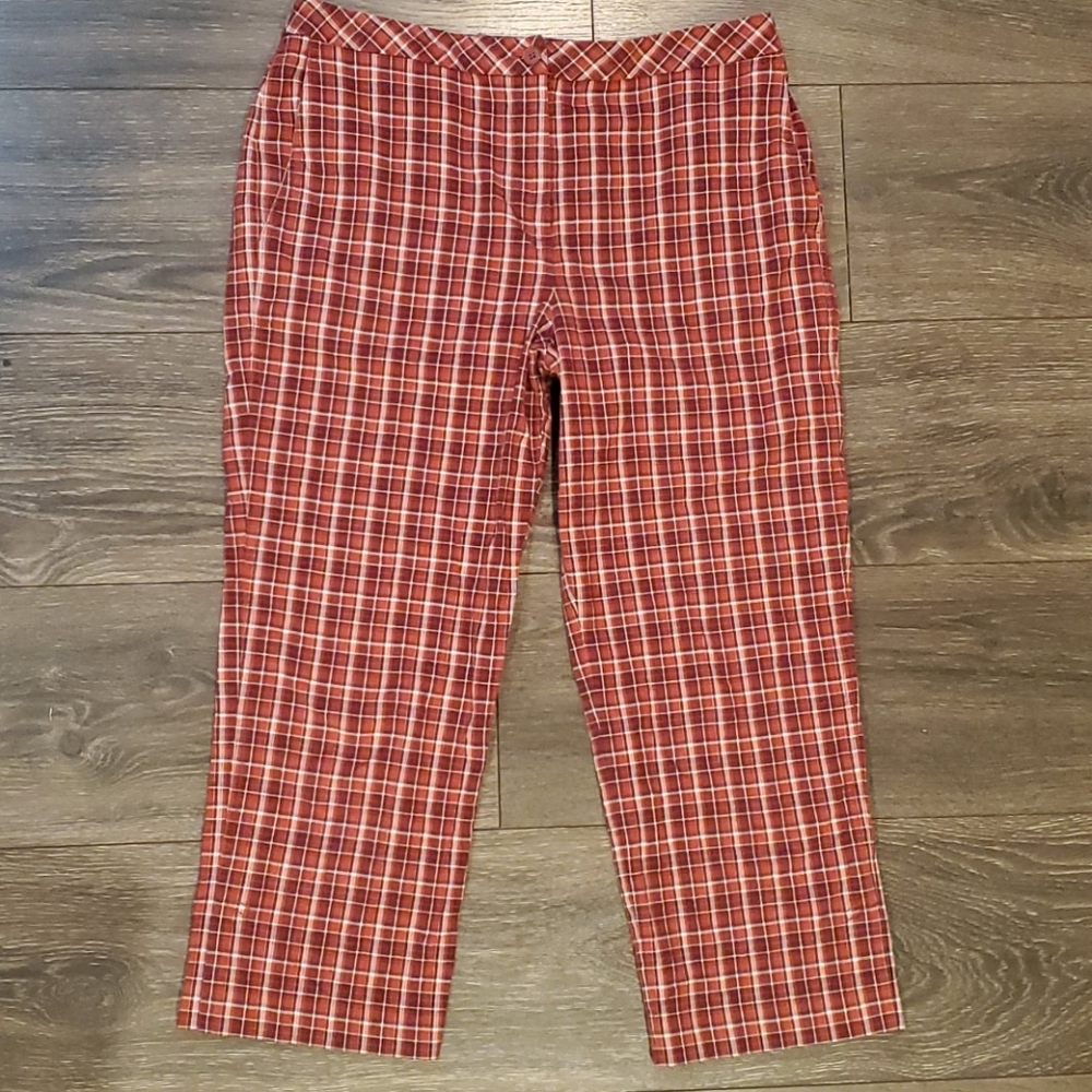 ❤ANN TAYLOR LOFT HIGH RISE CROP PANTS SIZE 10 (30)